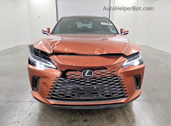 2T2BBMCA5RC036568 2024 LEXUS RX Orange Widok z przodu