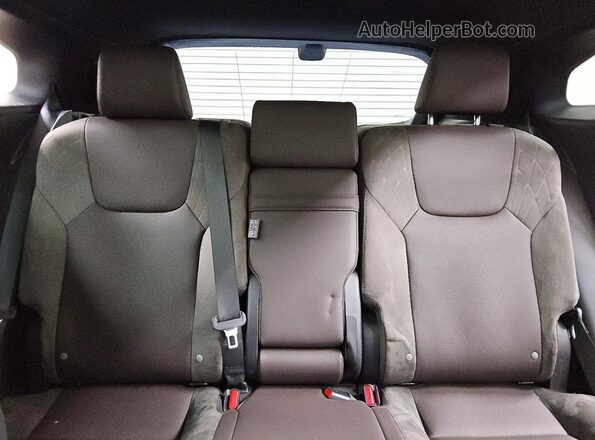 2T2BBMCA5RC036568 2024 LEXUS RX Orange Widok tylnych siedzeń