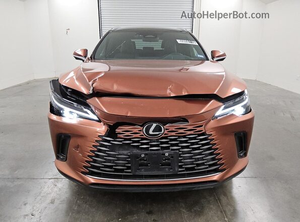 2T2BBMCA5RC036568 2024 LEXUS RX Orange Widok wnętrza 360 stopni