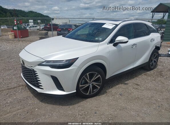 2T2BBMCA5RC061924 2024 LEXUS RX 350H White წინა მარცხენა ხედი სამი მეოთხედიდან
