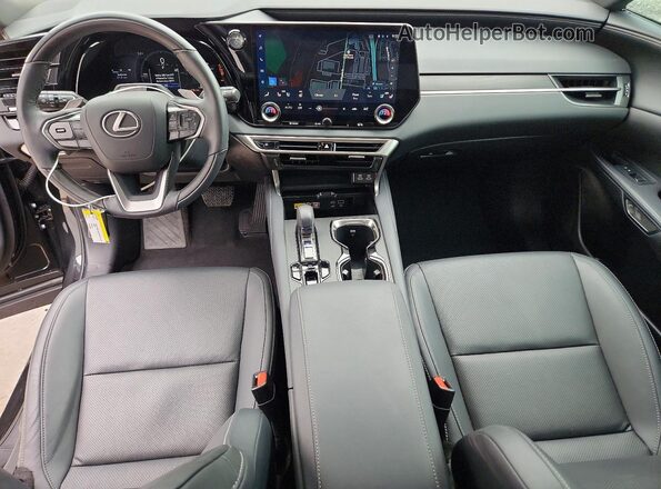 2T2BBMCA5SC070824 2025 LEXUS RX Black Вид панелі приладів