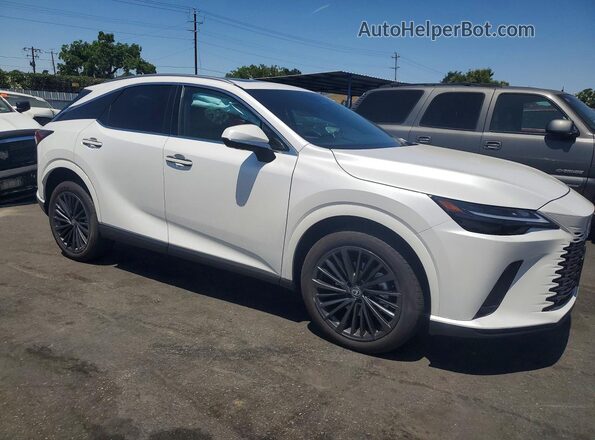 2T2BBMCA5SC072203 2025 LEXUS RX White Передня права чверть