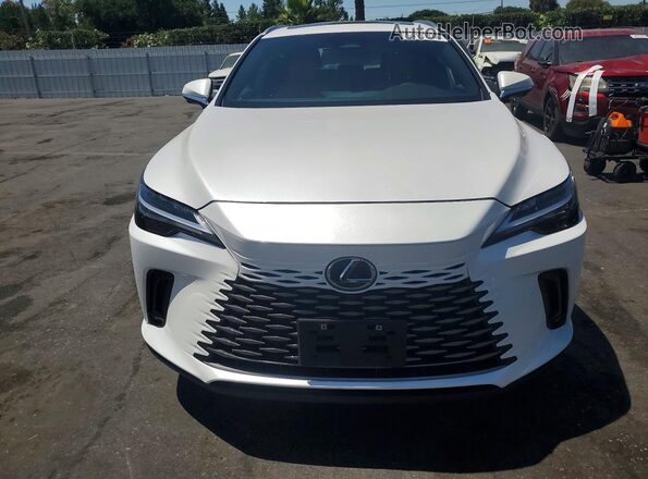 2T2BBMCA5SC072203 2025 LEXUS RX White Вид спереду