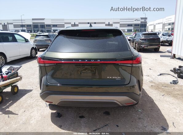 2T2BBMCA5SC073870 2025 LEXUS RX 350H Green 