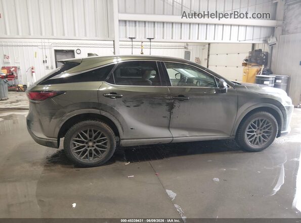 2T2BBMCA6PC001728 2023 LEXUS RX 350H Green უკანა სალონის ხედი
