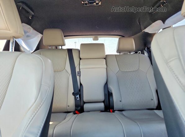 2T2BBMCA6PC017105 2023 LEXUS RX Blue Հետևի նստատեղերի տեսք