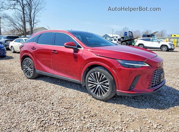 2T2BBMCA6RC045263 2024 LEXUS RX Red Delantero derecho