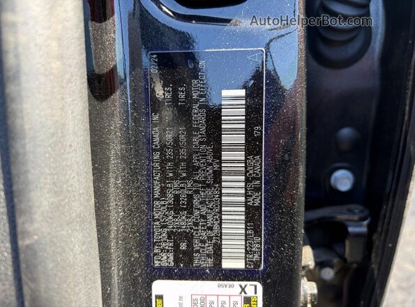 2T2BBMCA7RC034854 2024 LEXUS RX Black Շարժիչի բաժամունքի տեսք