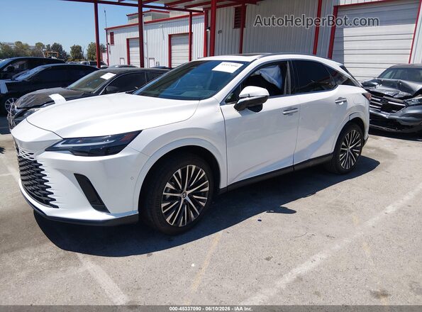 2T2BBMCA7RC058295 2024 LEXUS RX 350H White Vista tres cuartos delantera izquierda