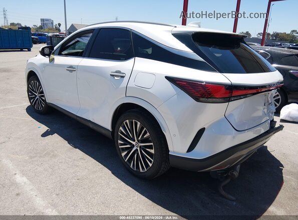2T2BBMCA7RC058295 2024 LEXUS RX 350H White Trasero izquierdo