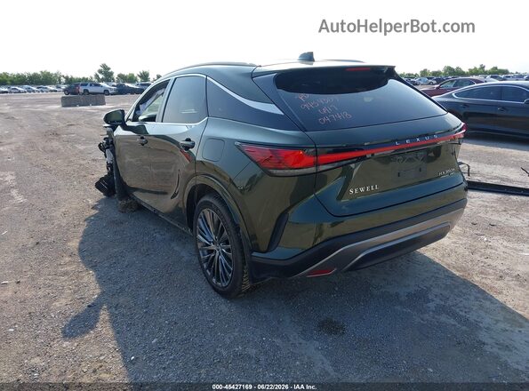 2T2BBMCA8RC047418 2024 LEXUS RX 350H Green უკანა მარცხენა