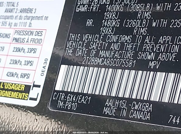 2T2BBMCA8SC075581 2025 LEXUS RX 350H Green 