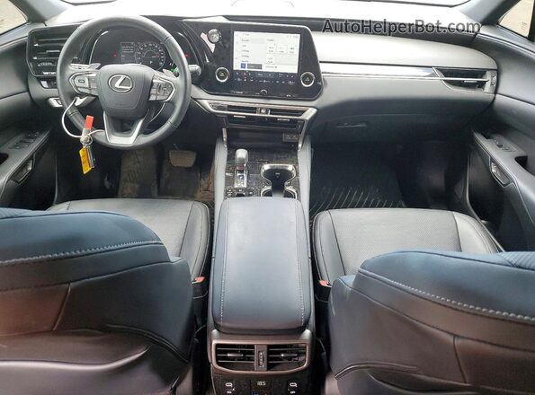 2T2BBMCA9PC020287 2023 LEXUS RX Gray Dashboard view