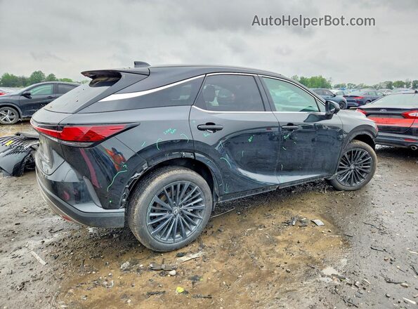 2T2BBMCAXSC087456 2025 LEXUS RX Black უკანა მარჯვენა