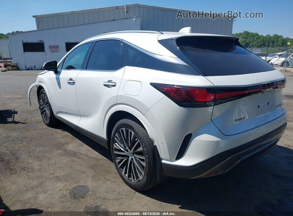 2T2BBMCAXTC134924 2026 LEXUS RX 350H White Trasero izquierdo
