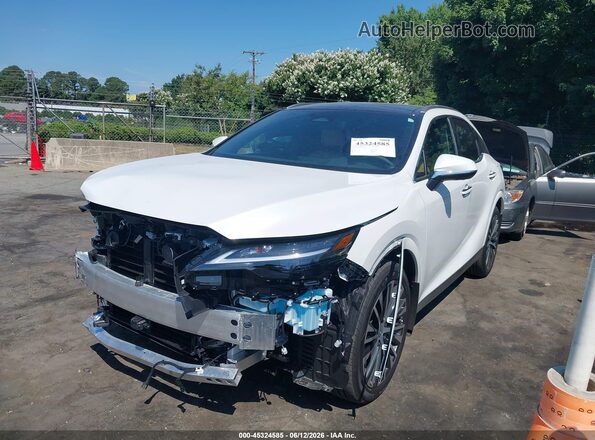 2T2BBMCAXTC134924 2026 LEXUS RX 350H White Vista tres cuartos delantera izquierda