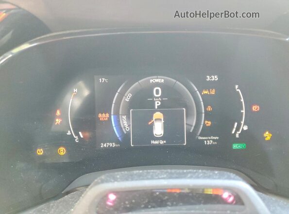 2T2BCMEA0PC004540 2023 LEXUS RX White Սարքավորումների վահանակի տեսք