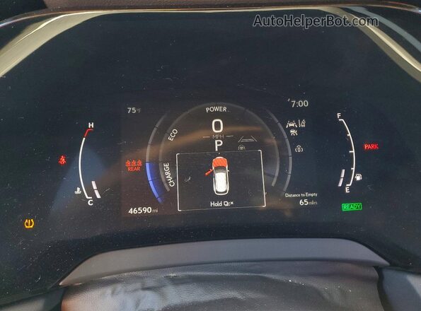 2T2BCMEAXPC005081 2023 LEXUS RX White Սարքավորումների վահանակի տեսք