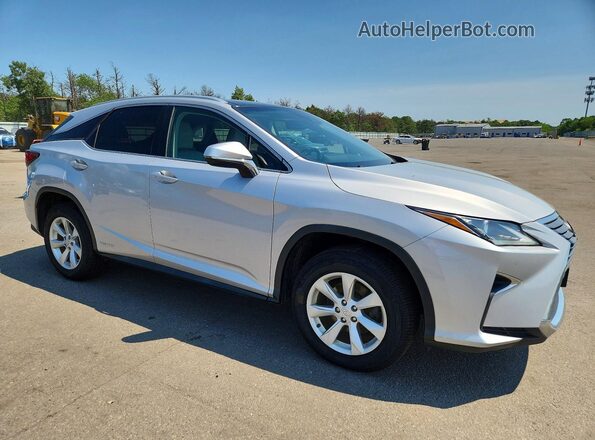 2T2BGMCA0HC010251 2017 LEXUS RX Серебряный Передняя правая четверть