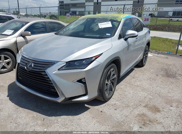 2T2BGMCA0HC017796 2017 LEXUS RX 450H Gray Передня ліва чверть
