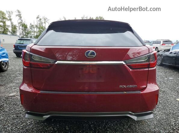 2T2BGMCA0HC020052 2017 LEXUS RX Red 