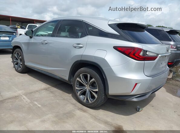 2T2BGMCA1GC003775 2016 LEXUS RX 450H Silver Հետևի ձախ