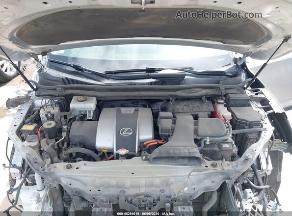 2T2BGMCA1GC003775 2016 LEXUS RX 450H Silver Հետևի տեսք