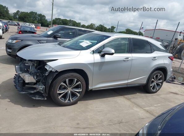 2T2BGMCA1GC003775 2016 LEXUS RX 450H Silver 