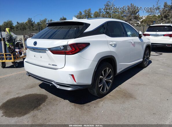 2T2BGMCA1HC011084 2017 LEXUS RX 450H White უკანა მარჯვენა