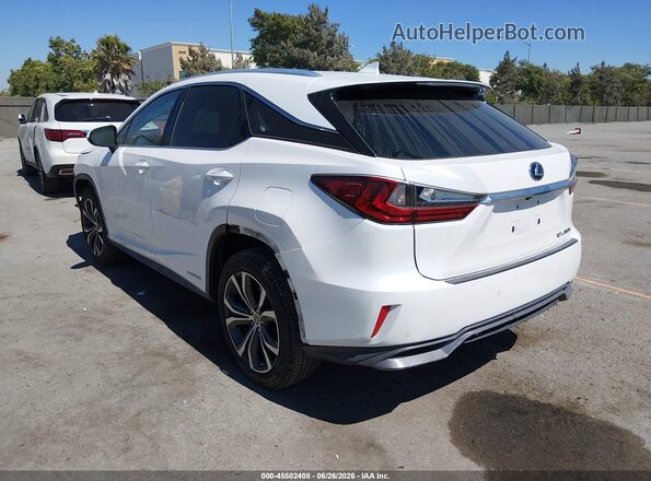 2T2BGMCA1HC011084 2017 LEXUS RX 450H White უკანა მარცხენა