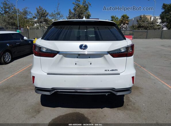 2T2BGMCA1HC011084 2017 LEXUS RX 450H White 