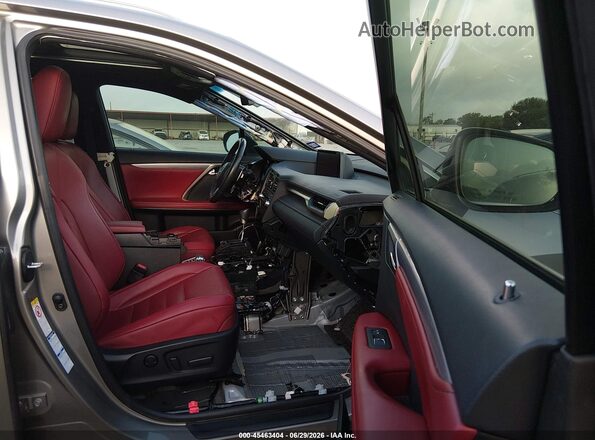 2T2BGMCA1KC041127 2019 LEXUS RX Beige Front interior view