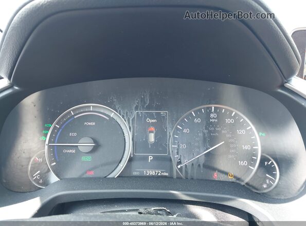 2T2BGMCA2GC004448 2016 LEXUS RX 450H Black Widok tylnych siedzeń