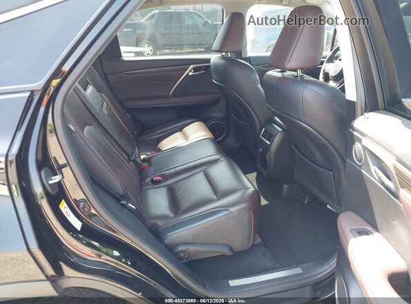 2T2BGMCA2GC004448 2016 LEXUS RX 450H Black Widok naklejki z numerem VIN