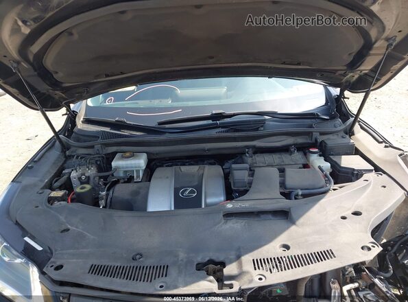 2T2BGMCA2GC004448 2016 LEXUS RX 450H Black Widok z tyłu