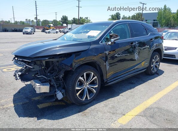 2T2BGMCA3JC024120 2018 LEXUS RX 450H Black Przód lewy