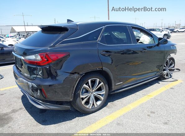 2T2BGMCA3JC024120 2018 LEXUS RX 450H Black Tył prawy