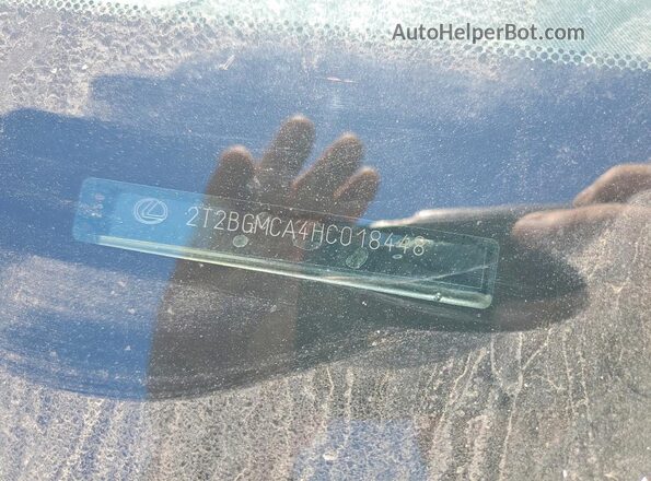 2T2BGMCA4HC018448 2017 LEXUS RX Silver Vista interior de 360 grados