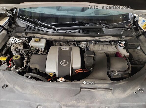 2T2BGMCA4KC042613 2019 LEXUS RX White Engine compartment view
