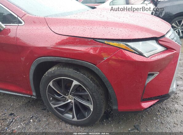 2T2BGMCA6HC012165 2017 LEXUS RX 450H Красный Вид спереди