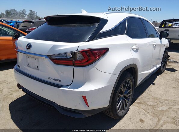 2T2BGMCA7GC005191 2016 LEXUS RX 450H White 