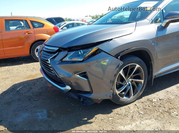 2T2BGMCA7JC024234 2018 LEXUS RX 450H Серый Вид спереди