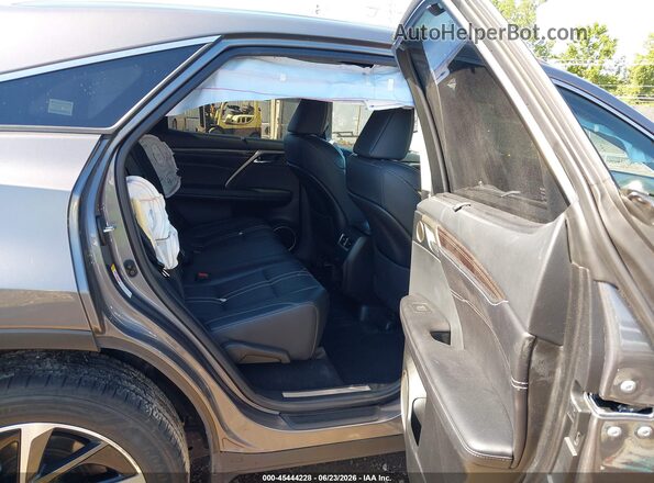 2T2BGMCA7JC024234 2018 LEXUS RX 450H Серый Вид наклейки с VIN-кодом