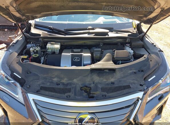 2T2BGMCA7JC024234 2018 LEXUS RX 450H Серый Вид сзади