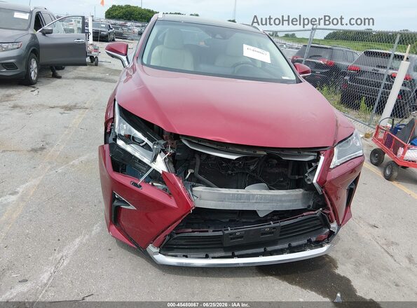 2T2BGMCA7JC029417 2018 LEXUS RX 450H Коричневый Вид спереди