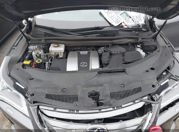2T2BGMCA8KC034322 2019 LEXUS RX 450H Gray Rear view