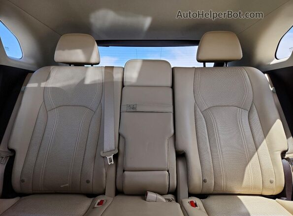 2T2BGMCA9HC009745 2017 LEXUS RX Черный Вид задних сидений