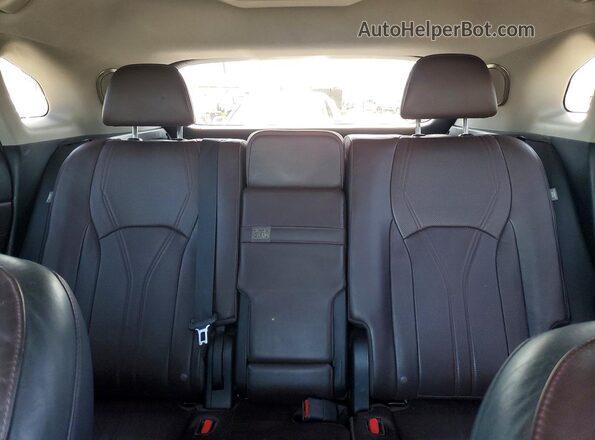 2T2BGMCA9HC011706 2017 LEXUS RX Black Вид задніх сидінь