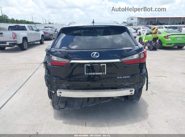 2T2BGMCA9HC016842 2017 LEXUS RX 450H Black 