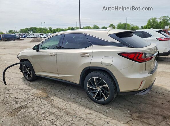 2T2BGMCA9HC019322 2017 LEXUS RX Бежевый Задняя левая четверть
